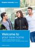 Welcome to your new home. A guide for students preparing to join us at Kingston University, London - International Study Centre. kingston.ac.