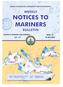 WEEKLY NOTICES TO MARINERS BULLETIN