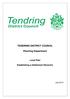 TENDRING DISTRICT COUNCIL. Planning Department