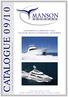 CATALOGUE 09/10 GALVANISED & STAINLESS STEEL PLEASURE BOAT & SUPERYACHT ANCHORING