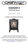 COUGAR 5. Multi-fuel stove. Ref. No. T1202 v 1 ( ) Installation and Operating Instructions