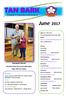 June. Newsletter of Toowoomba Orchid Society Inc. President John Terry presenting Alyse Pope with her trophy