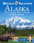 Alaska. & Glacier Bay Cruise JUNE 8-20, with host JIM GANDY, Chief Meteorologist