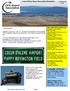 Coeur d'alene Airport Association Newsletter Officers/Directors Coming Events:
