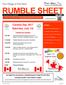 RUMBLE SHEET. View the Rumble Sheet online: