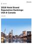 2018 Hotel Brand Reputation Rankings: USA & Canada
