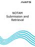 NOTAM Submission and Retrieval