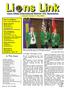 ns Link Lions Clubs International District 37L Newsletter Volume 6 Number 11 May 2009 DG Roger s Message for May