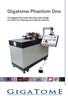 Gigatome Phantom One. The biggest fully motorized heavy-duty sledge microtome for histology and material sciences