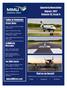 Quarterly Newsletter August, 2017 Volume 10, Issue 3. Table of Contents: Find us on Social!   Airport News. CoMMUnity Messages