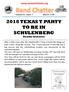 2018 TEXAS T PARTY TO BE IN SCHULENBERG By John Anderson