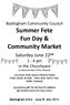 Summer Fete Fun Day & Community Market