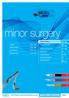 minor surgery Minor Surgery Cautery Single Use Packs 276, Electro Surgery Single Use Instruments