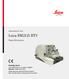 Leica RM2125 RTS. Rotary Microtome. Instructions for Use