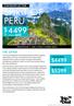 $4499 $5399 THE OFFER 12 DAY BUCKET LIST TOUR SPIRIT OF PERU MACHU PICCHU LIMA CUSCO SACRED VALLEY