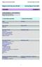 Rapport d'activités des CN 2007 Activity Report Form 2007