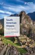 South American Airpass (Netfare) Arrivals to South America with other airlines