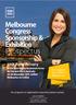 Melbourne Congress Sponsorship & Exhibition Prospectus