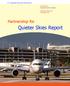 Quieter Skies Report. Partnership for. Broward County Aviation Department Partnership for Quieter Skies Quarterly Report
