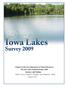A Report to the Iowa Department of Natural Resources I. Overview of the Iowa Lakes Valuation Project