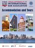 Accommodation and Tours