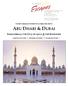 ABU DHABI & DUBAI DISCOVERING THE CITY OF GOLD & THE EMIRATES YOU RE CORDIALLY INVITED ON A GREAT ESCAPE TO