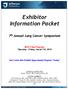 Exhibitor Information Packet