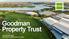 Goodman Property Trust. 30 & 31 October 2018 NAB First Look USPP Conference, Sydney