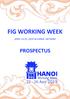 FIG WORKING WEEK APRIL 23-25, 2019 IN HANOI, VIETNAM PROSPECTUS