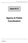 Agency & Public Coordination
