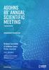 ASOHNS 69 th annual scientific meeting