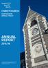 ANNUAL REPORT 2015/16 CHRISTCHURCH EARTHQUAKE APPEAL TRUST