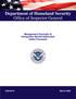 Department of Homeland Security Office of Inspector General. Management Oversight of Immigration Benefit Application Intake Processes