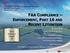 FAA COMPLIANCE ENFORCEMENT, PART 16 AND RECENT LITIGATION