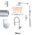 ELEMENTS! CATALOG 2014 FAUCETS SHOWER SYSTEMS SINKS TOILETS SHOWER DOORS TUBS