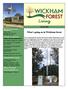 Living. What's going on in Wickham forest. Oct/Nov 2018