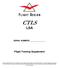 CTLS LSA SERIAL NUMBER: Flight Training Supplement