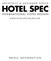 HOTEL SPEC INTERNATIONAL HOTEL DESIGN