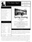The Jasper Signal. Spring Jasper-Yellowhead Historical Society. Inside this Issue