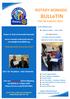 BULLeTIN ROTARY NOMADS FOR 30 AUGUST Rotary E-Club of Australia Nomads.