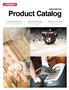 Product Catalog. International. JOBSITE PROTECTION Reduce messy clean-ups + costly repairs