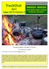 The annual cookout is on again 27/28 April. All the details are on page 8