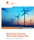 Binh Thuan Province Wind Power Master Plan