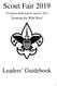 Scout Fair Leaders Guidebook. Scouting the Wild West. El Capitan High School, April 6, 2019