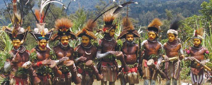 Papua New Guinea Detailed Itinerary A Tribal Odyssey Sep 10/15 Singsing Festival is an exhibition of diverse tribal cultures.