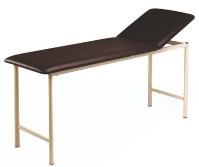 Code n EQUIPMENT & FURNITURE DATA SHEET Bed for medical examination Bed for medical inspection; painted steel structure and rubber taps at bottom legs.