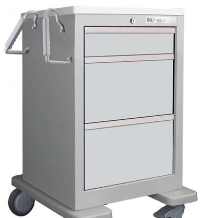 Code n EQUIPMENT & FURNITURE DATA SHEET Medical examination cart Stabilizer system to prevent cart from tipping over. approx.