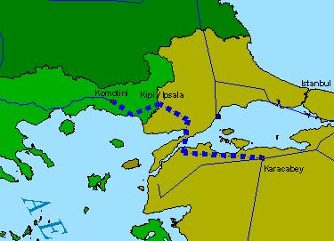 History of Greek Turkish Italian cooperation in Gas Interconnector Turkey Greece (ITG) (cont.