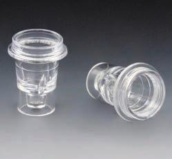 PS 1000 5505 & Vitros 750 2mL nesting sample cup, PS 1000 5527 5mL false bottom tube,