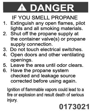 SECTION 7 FUEL SYSTEM JAYCO TOWABLE PROPANE SAFETY PROCEDURE Propane is a colorless and odorless gas that, in the liquefied state, resembles water.